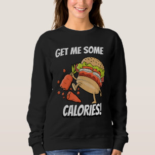 Brennholzbedarf einiger Kalorien Feinschmecker Sweatshirt