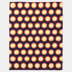 Brennstern Fleecedecke