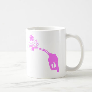 Brennstoff-Blumenstrauß Tasse