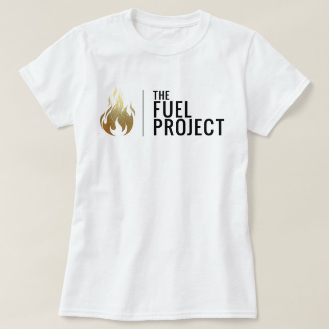 Brennstoff-Logo-T - Shirt (Design vorne)