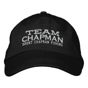 Brent Chapman Fishing-Logo - Team Chapman Bestickte Baseballkappe