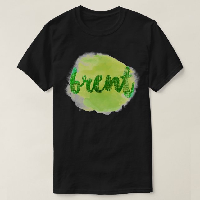 BRENT Green T-Shirt (Design vorne)
