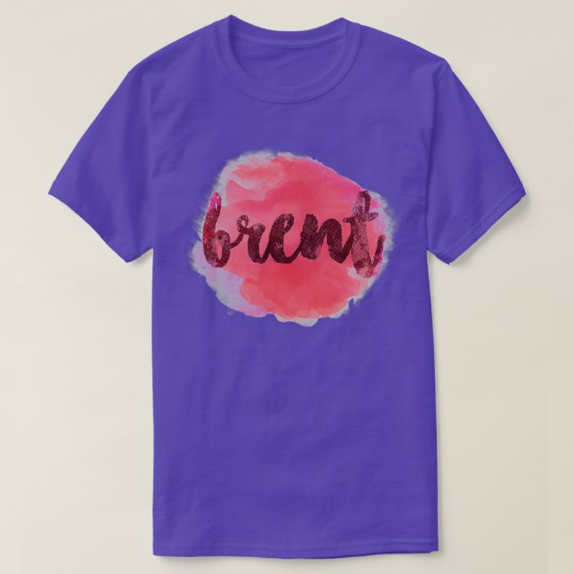 BRENT Red T-Shirt (Design vorne)