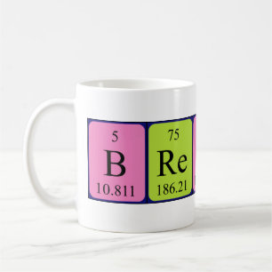 Breonna Periodenname Tasse
