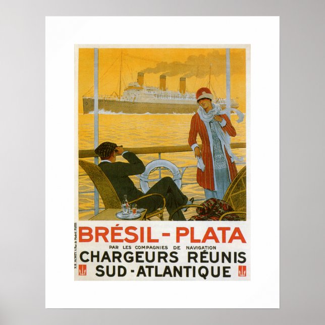 Bresil - Plata Poster (Vorne)