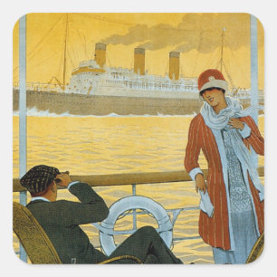 Bresil - Plata Quadratischer Aufkleber