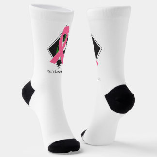 Brest Cancer High-Performance Athletic Crew Sock Socken