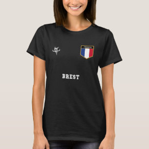 BREST France Vintag Sports T-Shirt