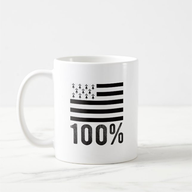 Bretagne 100 % kaffeetasse (Links)