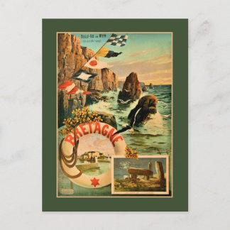 Bretagne Brittany Hugo d'Alesi 1895 Frankreich Postkarte