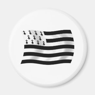 Bretagne-Flagge-Magnet Magnet