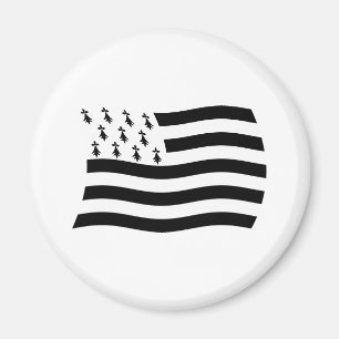 Bretagne-Flagge-Magnet Magnet