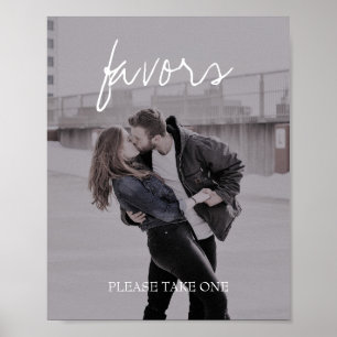 Bretagne Foto Kalligraphie Gastgeschenke Hochzeite Poster