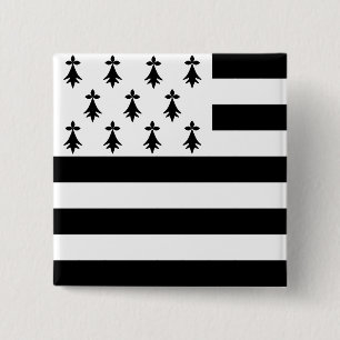 Bretagne, Frankreich Button