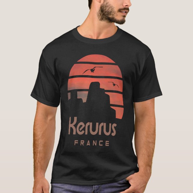 Bretagne Frankreich Kerurus T-Shirt (Vorderseite)