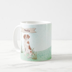 Bretagne Glückwunsch zum neuen Hund Kaffeetasse