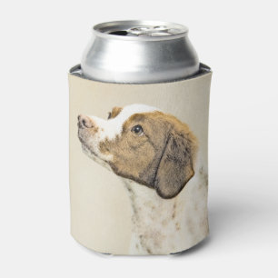 Bretagne Malerei - Niedliche Hundekunst Dosenkühler