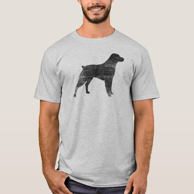 Bretagne-Silhouette T-Shirt (Vorderseite)