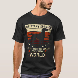 Bretagne Spaniel Offizieller Hund der Coolsten T-Shirt