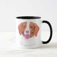 Bretagne-Spaniels, Freude verschüttend…