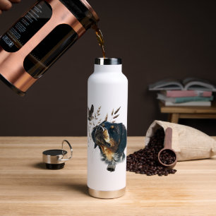 Bretagne Spanisch und Holzcock Trinkflasche