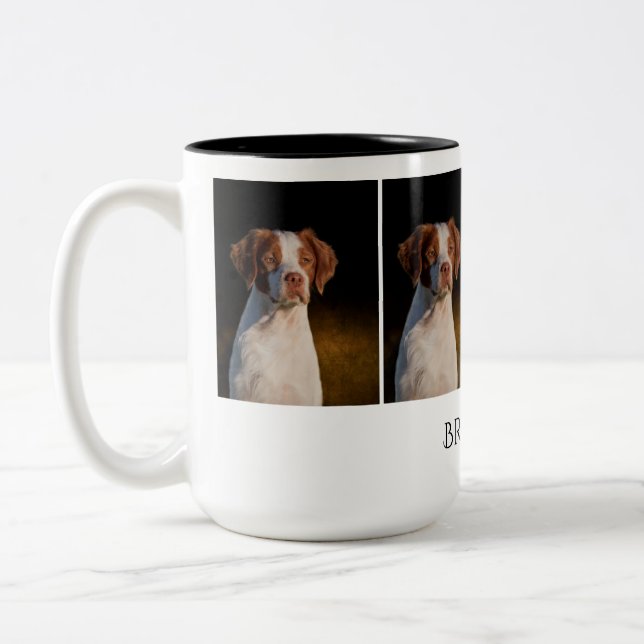 Bretagne-Tasse Zweifarbige Tasse (Links)