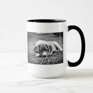 Bretagne-Welpe Tasse