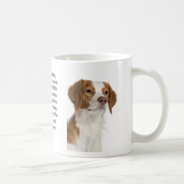 Bretagnespaniel-HundeTasse Tasse (Rechts)