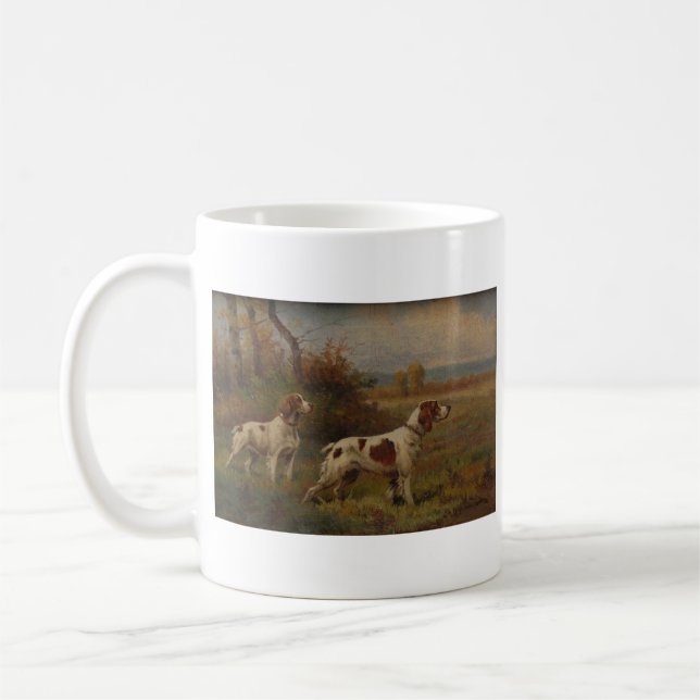 Bretagnespaniel-Tasse Tasse (Links)