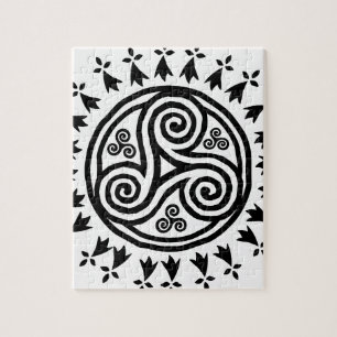 Breton triskel & hermine puzzle