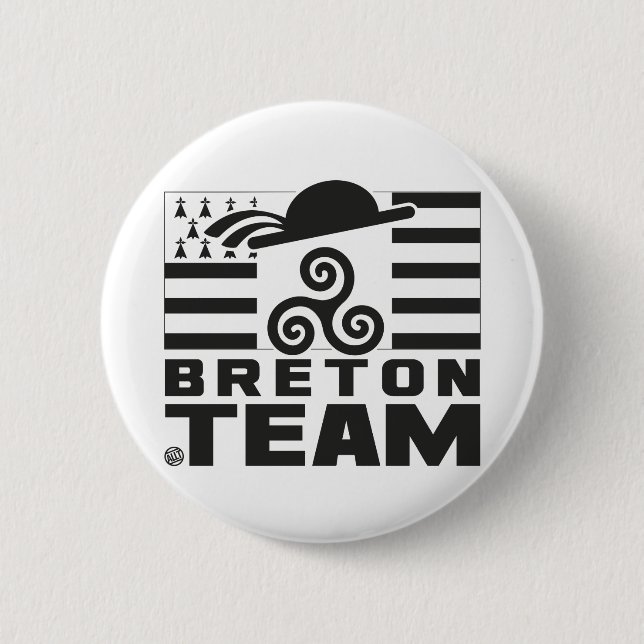 BRETONEES TEAM 3 BUTTON (Vorderseite)