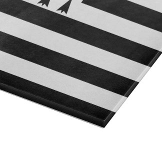 bretonische Flagge Schneidebrett