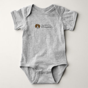 Bretonischer Spaniel Baby Strampler