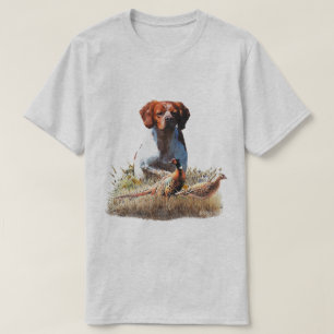 Bretonischer Spaniel, Leidenschaft für Vögel T-Shirt