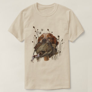 Bretonischer Spaniel, Leidenschaft für Vögel T-Shirt