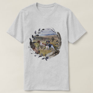Bretonischer Spaniel, Leidenschaft für Vögel T-Shirt