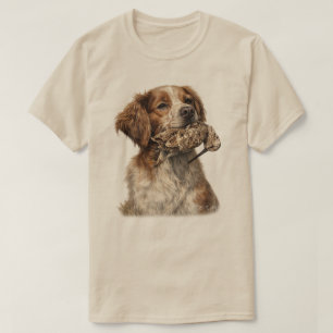 Bretonischer Spaniel, Leidenschaft für Vögel T-Shirt
