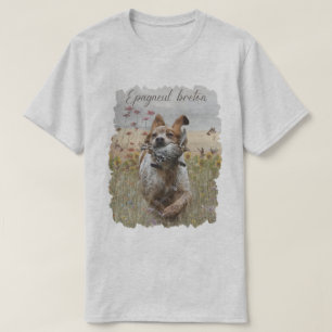 Bretonischer Spaniel, Leidenschaft für Vögel T-Shirt