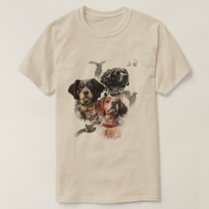 Bretonischer Spaniel, Leidenschaft für Vögel T-Shirt