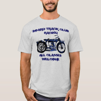 Brett-Bahn-Motorrad-Laufen T-Shirt