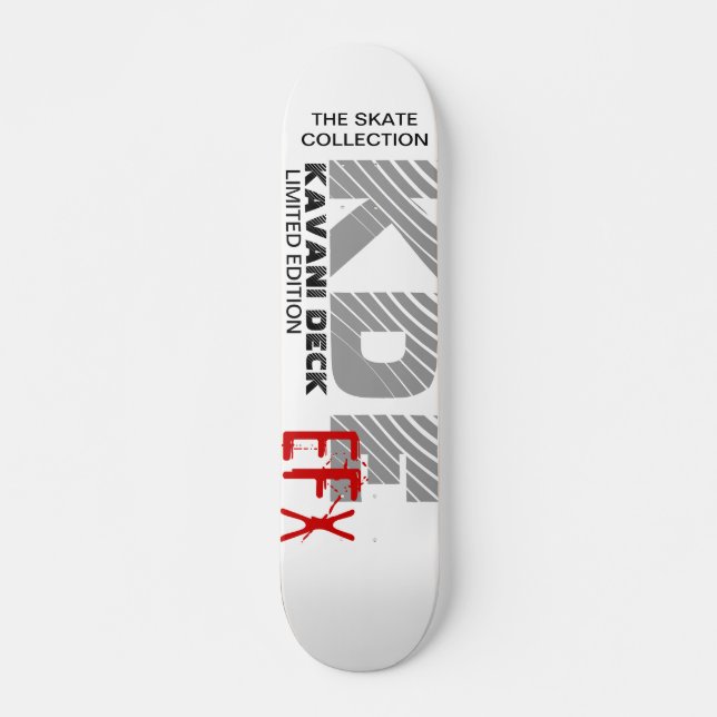 Brett Kavani Plattform-EFX Skateboard (Vorne)