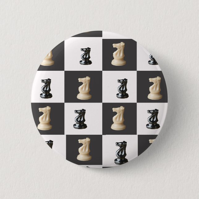 Brett König-Schach Button (Vorderseite)