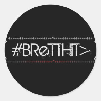 BrettHit Sticker (Rounded)