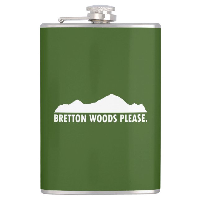 Bretton Woods bitte Flachmann (Vorderseite)