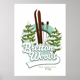 Bretton Woods New Hampshire-Logo Poster