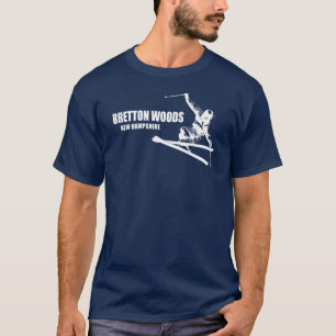 Bretton Woods New Hampshire Skier T-Shirt