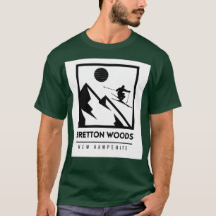 Bretton Woods New Hampshire United Staaten ski T-Shirt