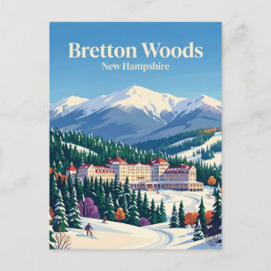 Bretton Woods, New Hampshire, USA Postkarte