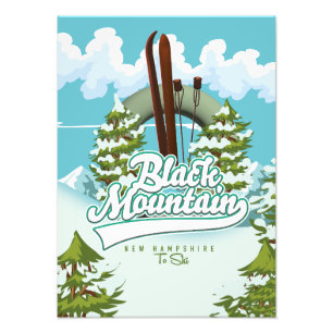 Bretton Woods New Hampshire zum Skifahren Fotodruck