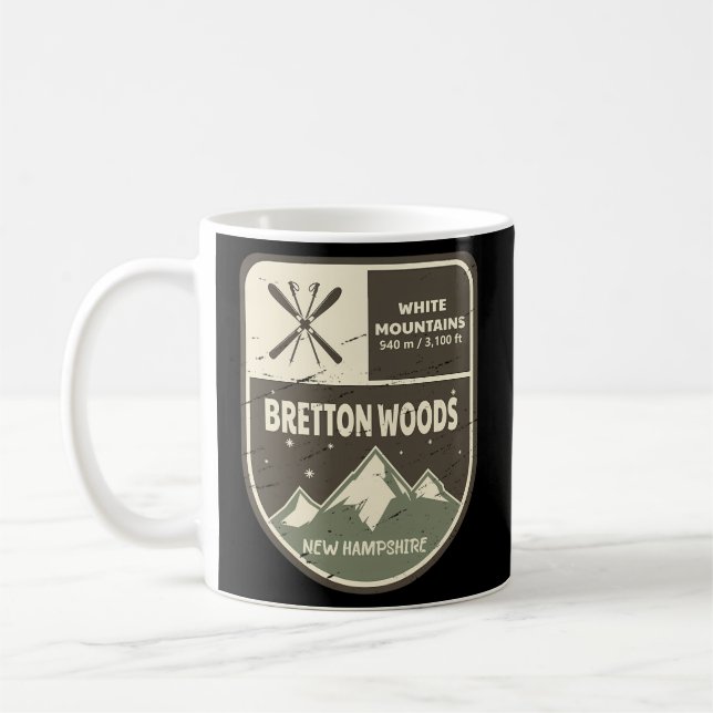 Bretton Woods White Mountains New Hampshire Kaffeetasse (Links)